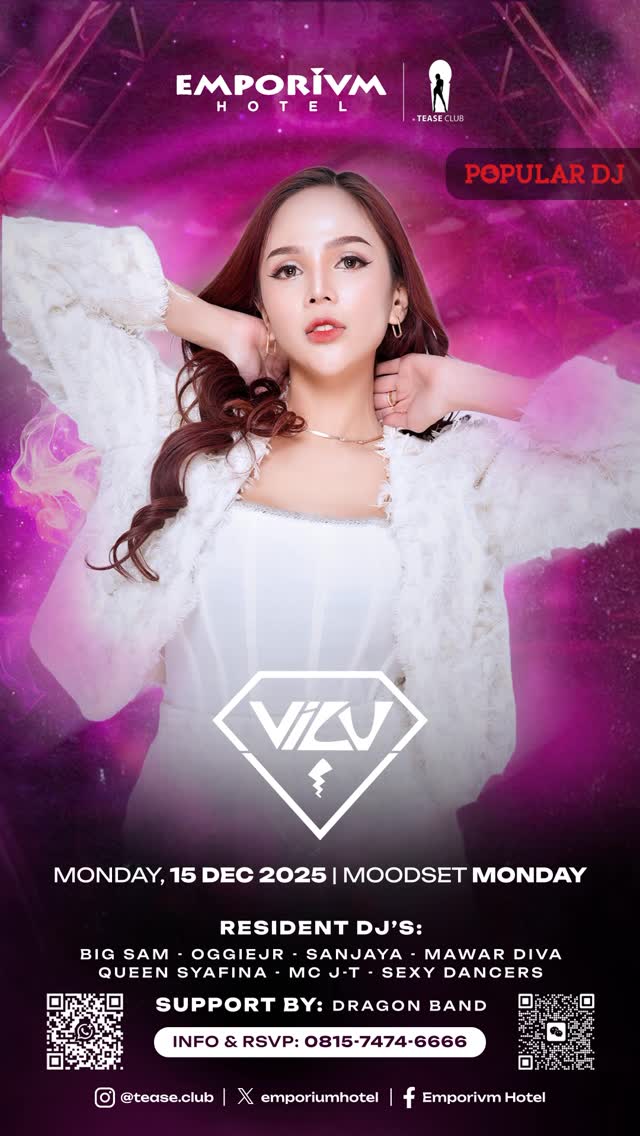 EMPORIUM TEASE CLUB JAKARTA - MOODSET MONDAY (VIKACHU)