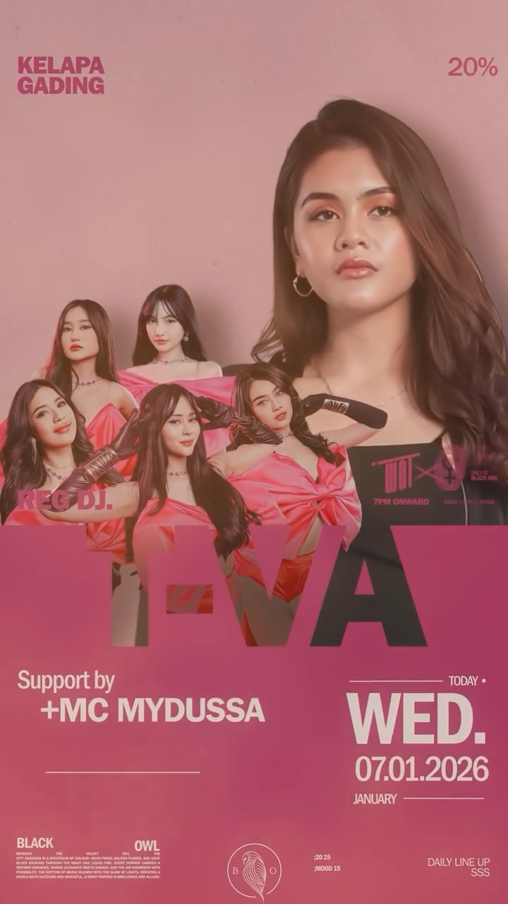 BLACK OWL KELAPA GADING - T-VA