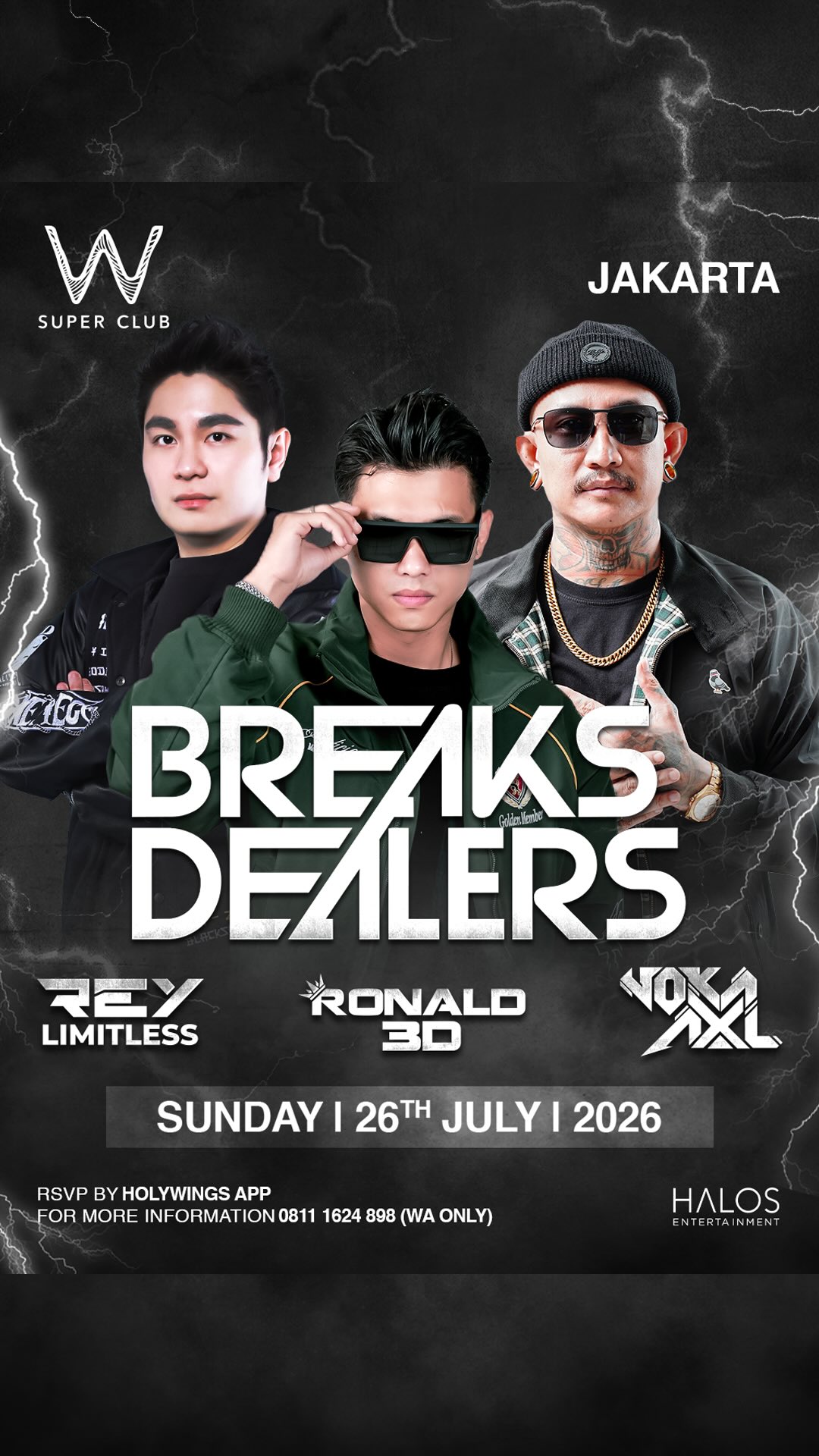 W SUPER CLUB TEBET JAKARTA - BREAKS DEALERS