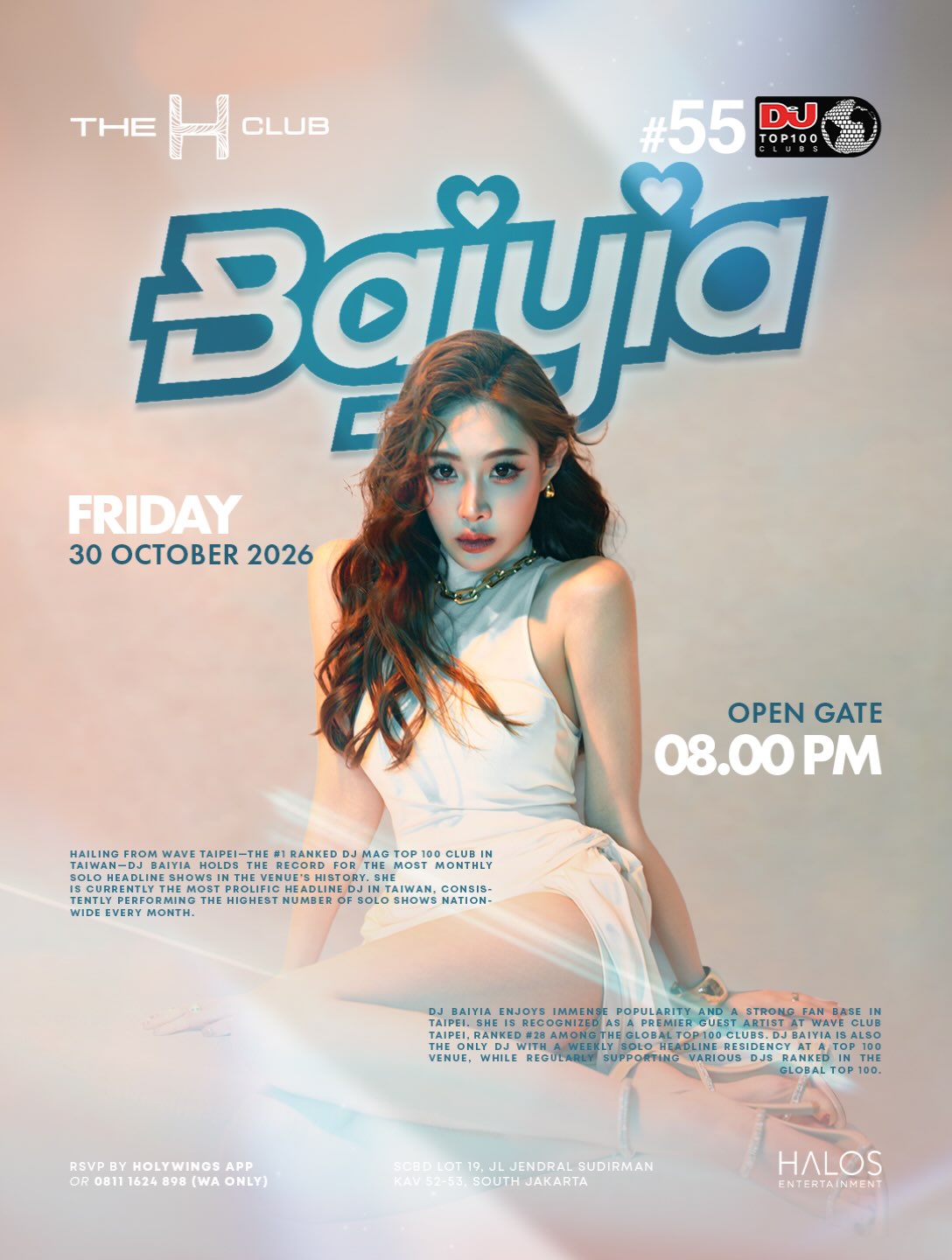 THE H CLUB SCBD JAKARTA - BAIYIA