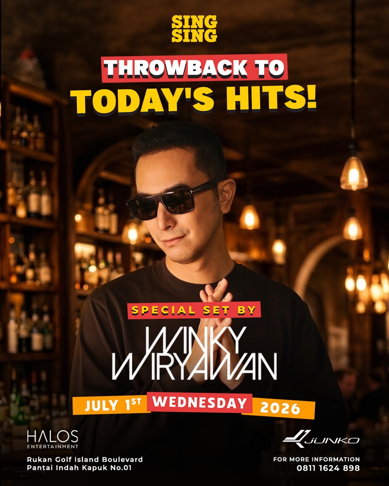 SINGSING PANTAI INDAH KAPUK - THROWBACK TO TODAY'S HITS! (WINKY WIRYAWAN)
