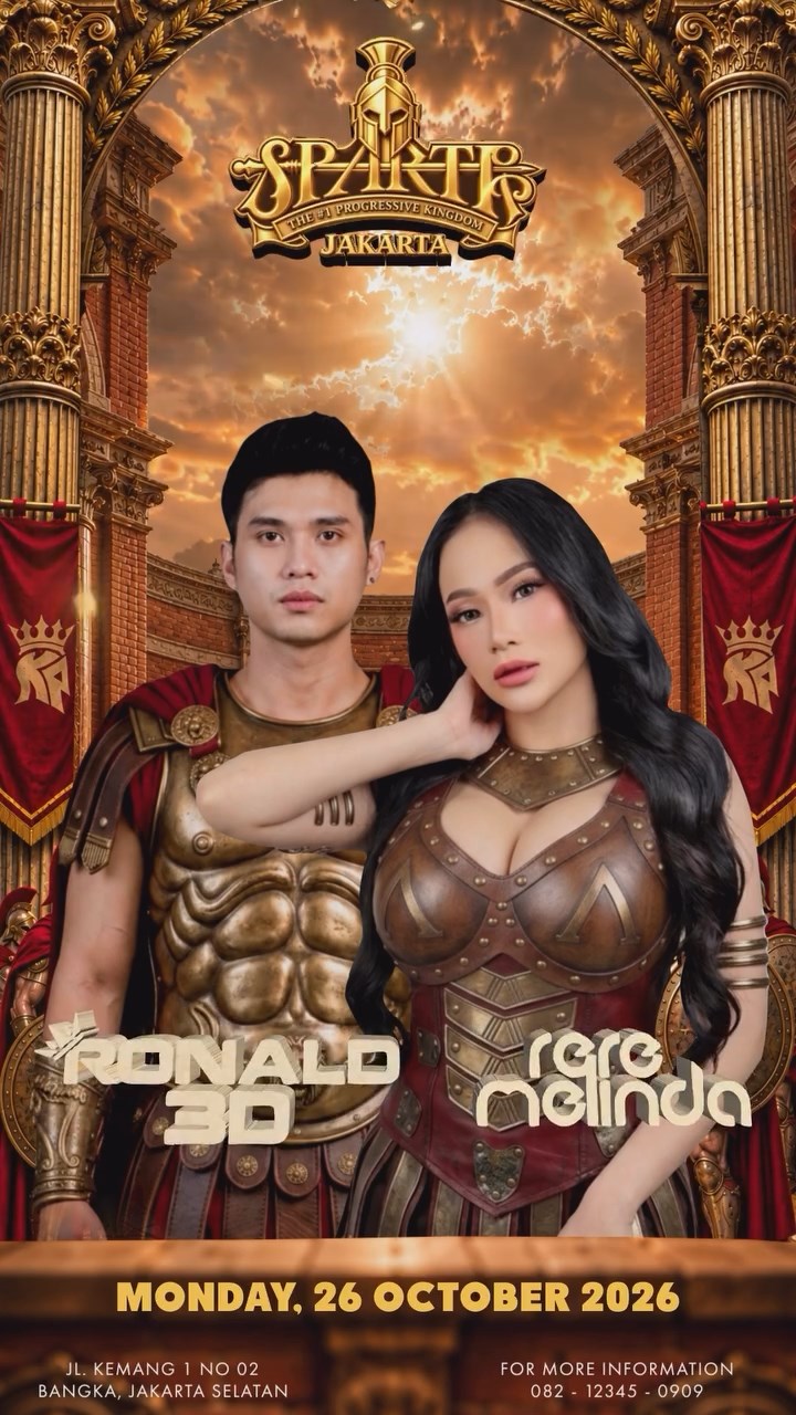 SPARTA LIVE BAR JAKARTA - RONALD 3D & RERE MELINDA