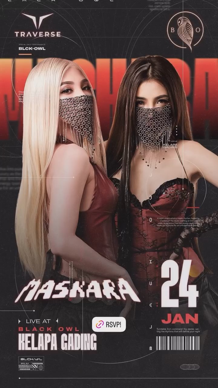 BLACK OWL KELAPA GADING - MASKARA