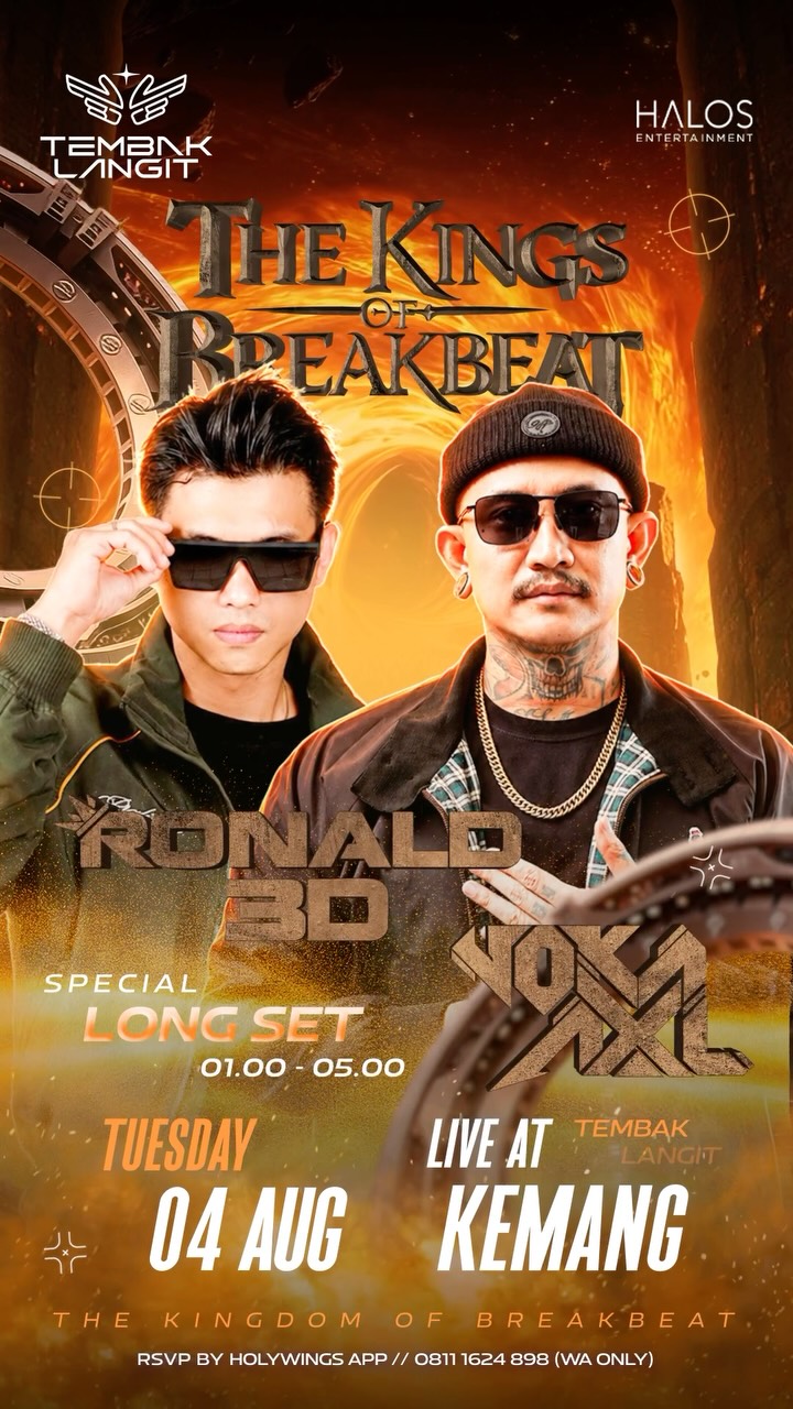 TEMBAK LANGIT CLUB KEMANG - THE KINGS OF BREAKBEAT (RONALD 3D X NOKA AXL)