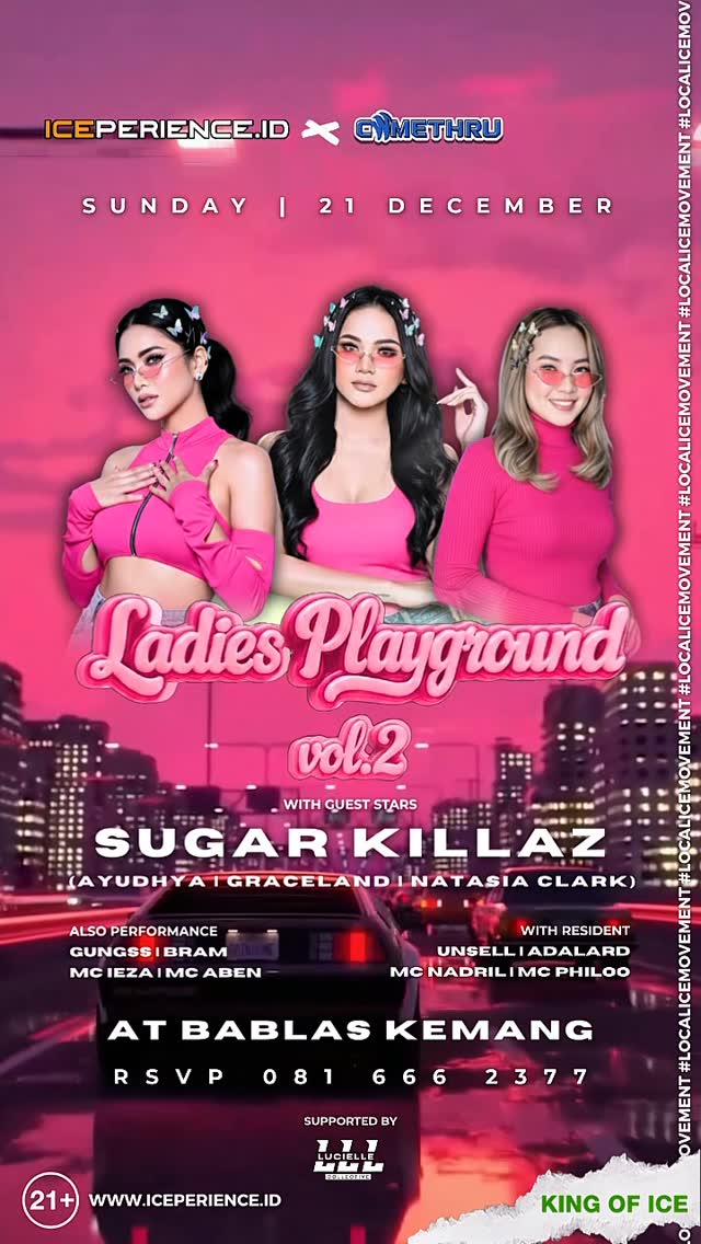 BABLAS KEMANG JAKARTA - LADIES PLAYGROUND VOL. 2 (SUGAR KILLAZ)