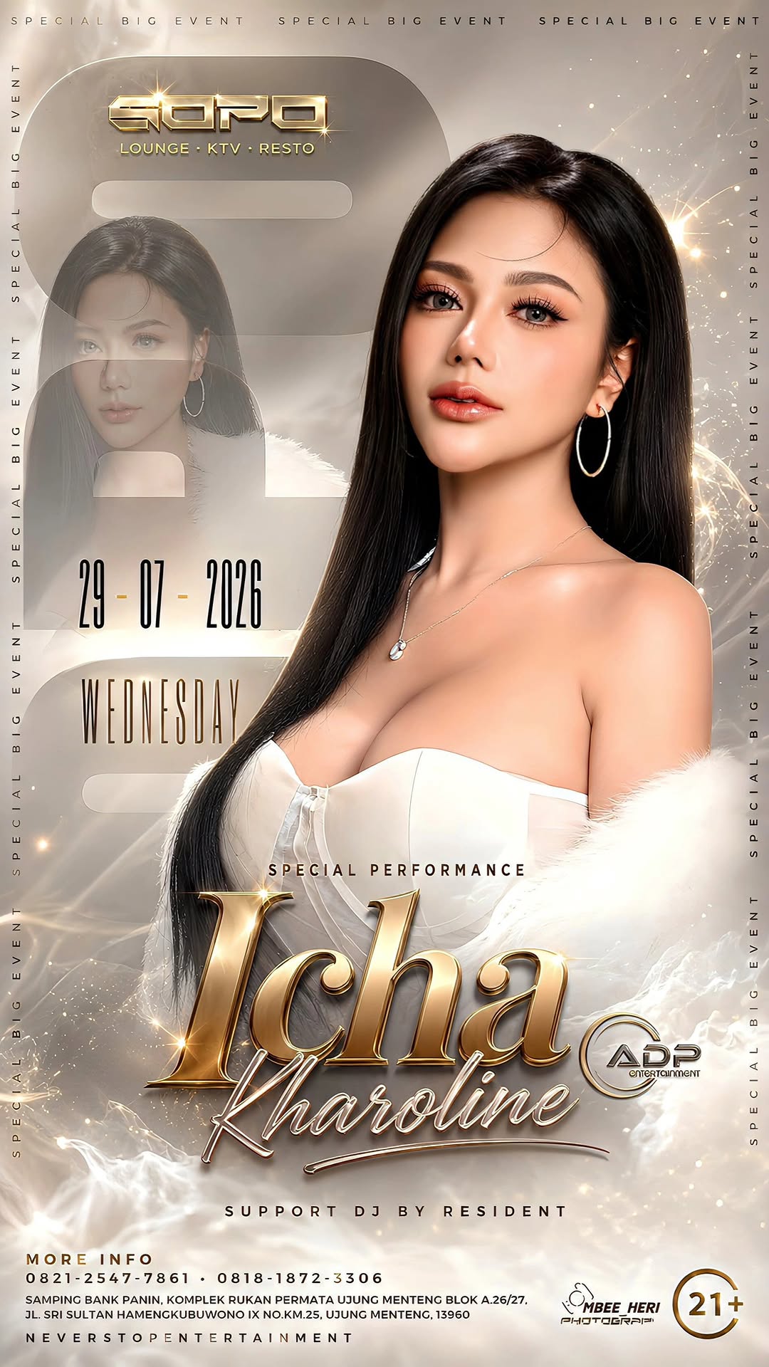 SOPO LOUNGE JAKARTA - ICHA KHAROLINE