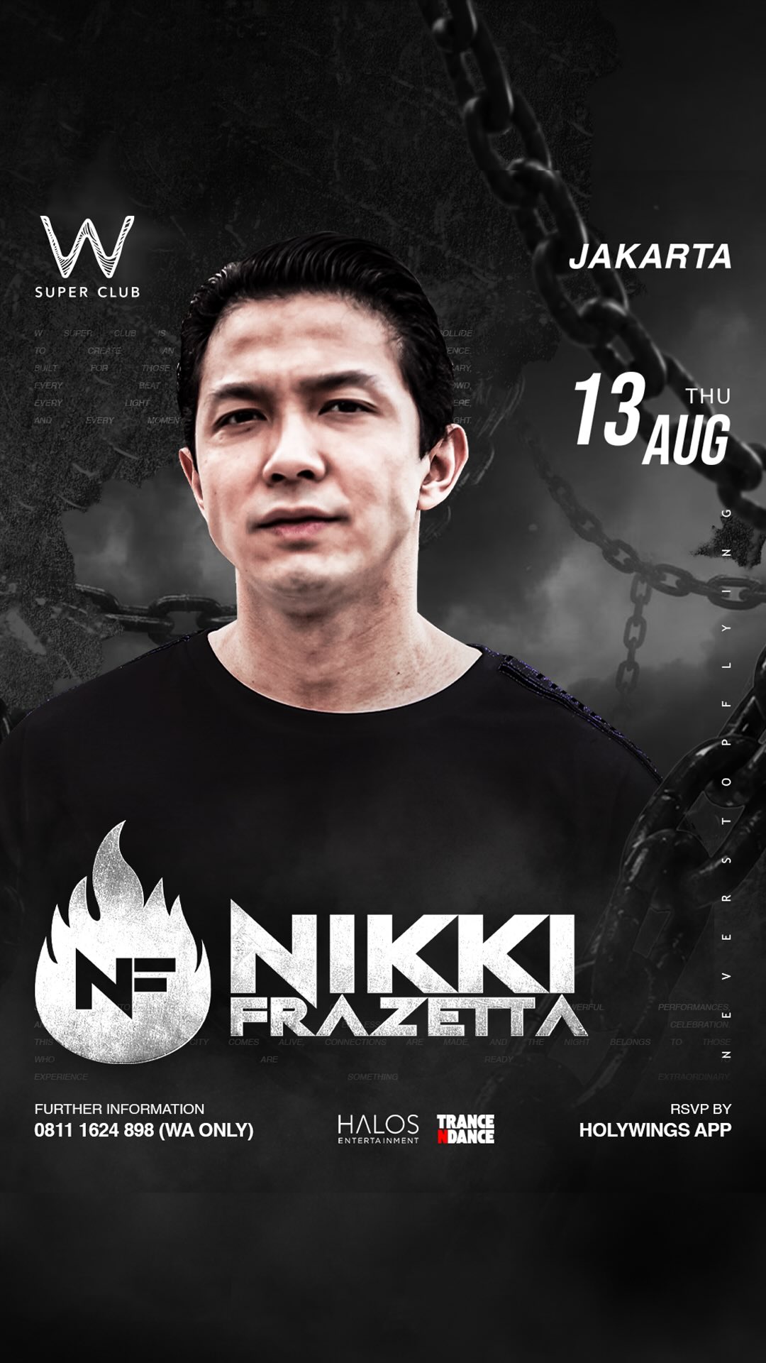 W SUPER CLUB TEBET JAKARTA - NIKKI FRAZETTA
