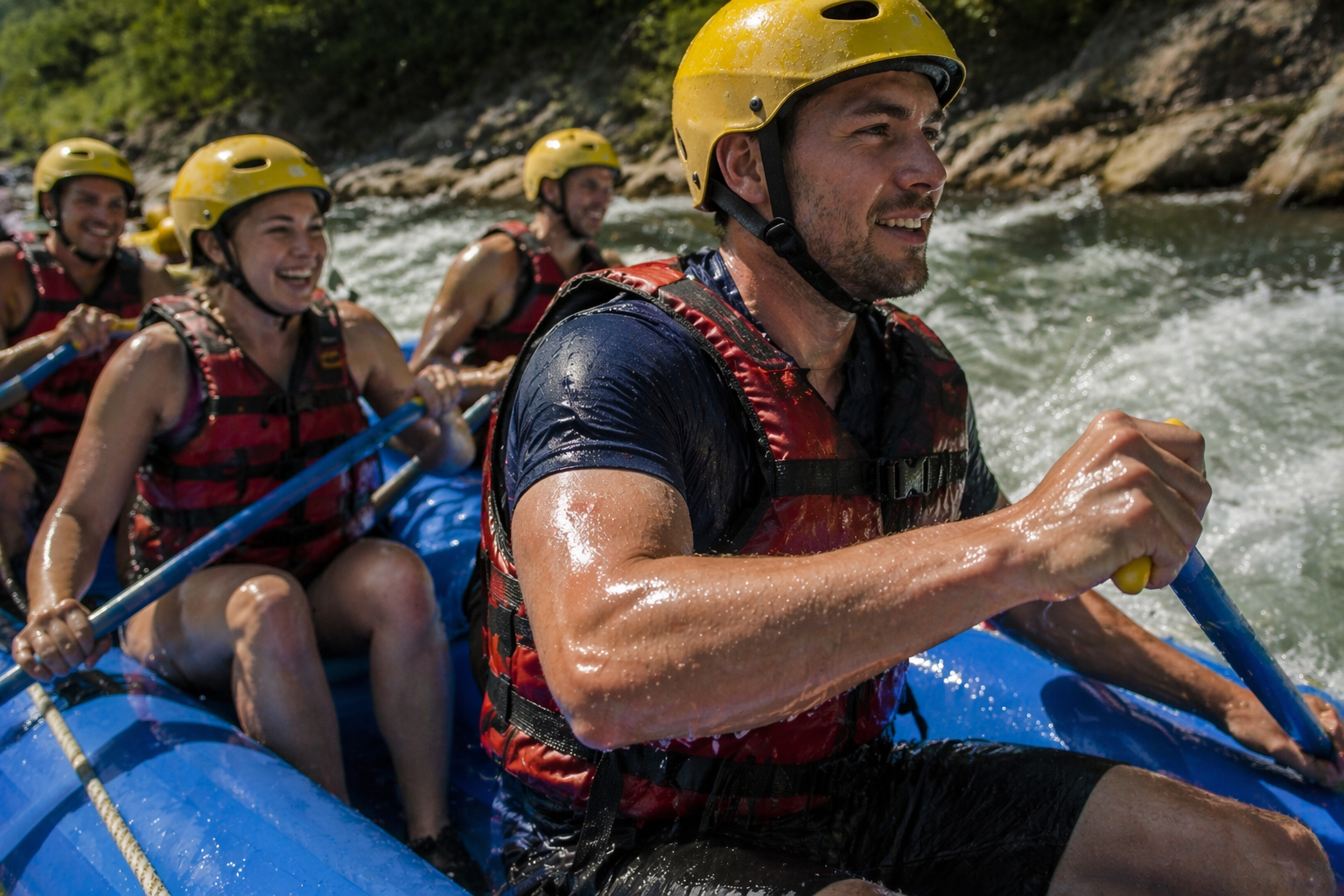 Selain Seru, Ini Manfaat Olahraga Arung Jeram