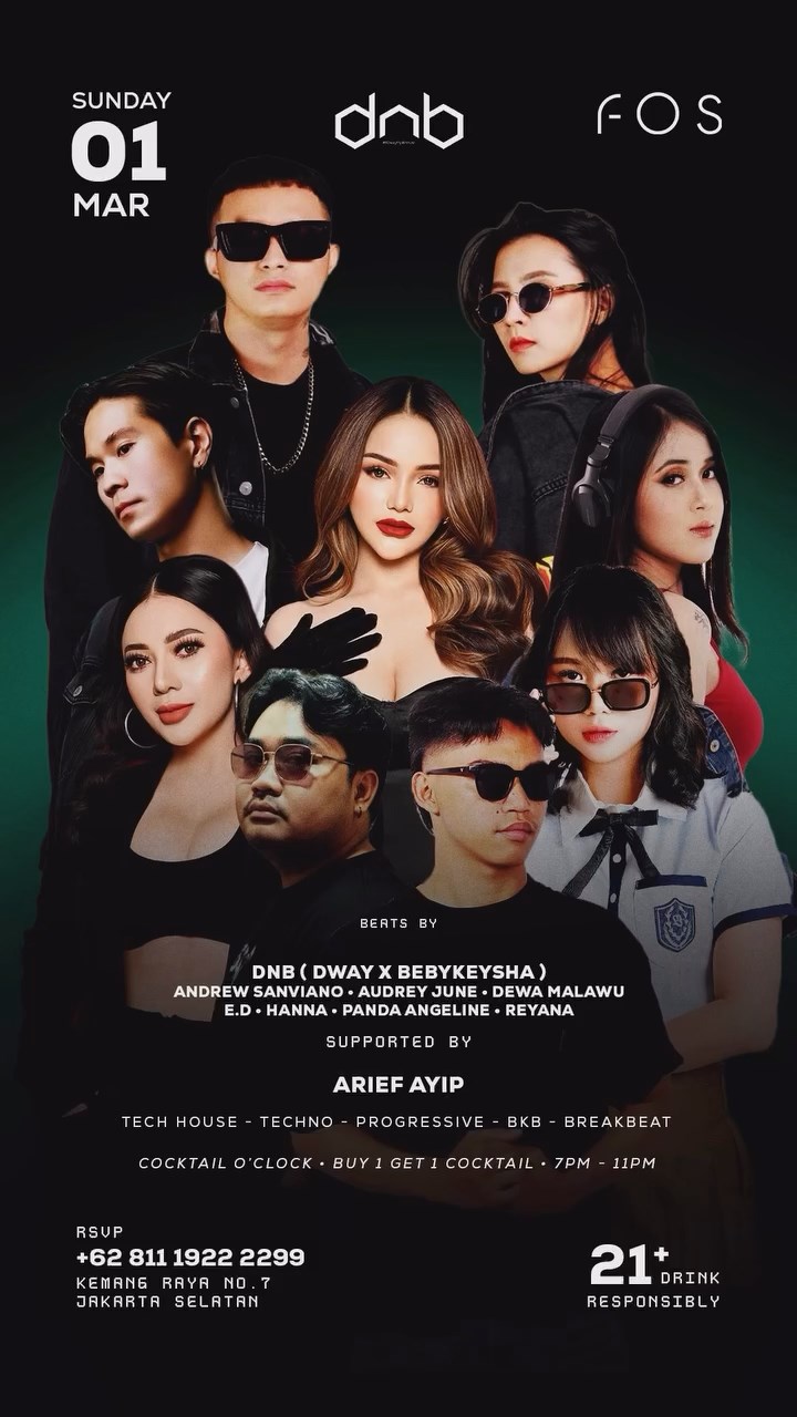 FOS KEMANG JAKARTA - DNB, AUDREY JUNE, PANDA ANGELLIN