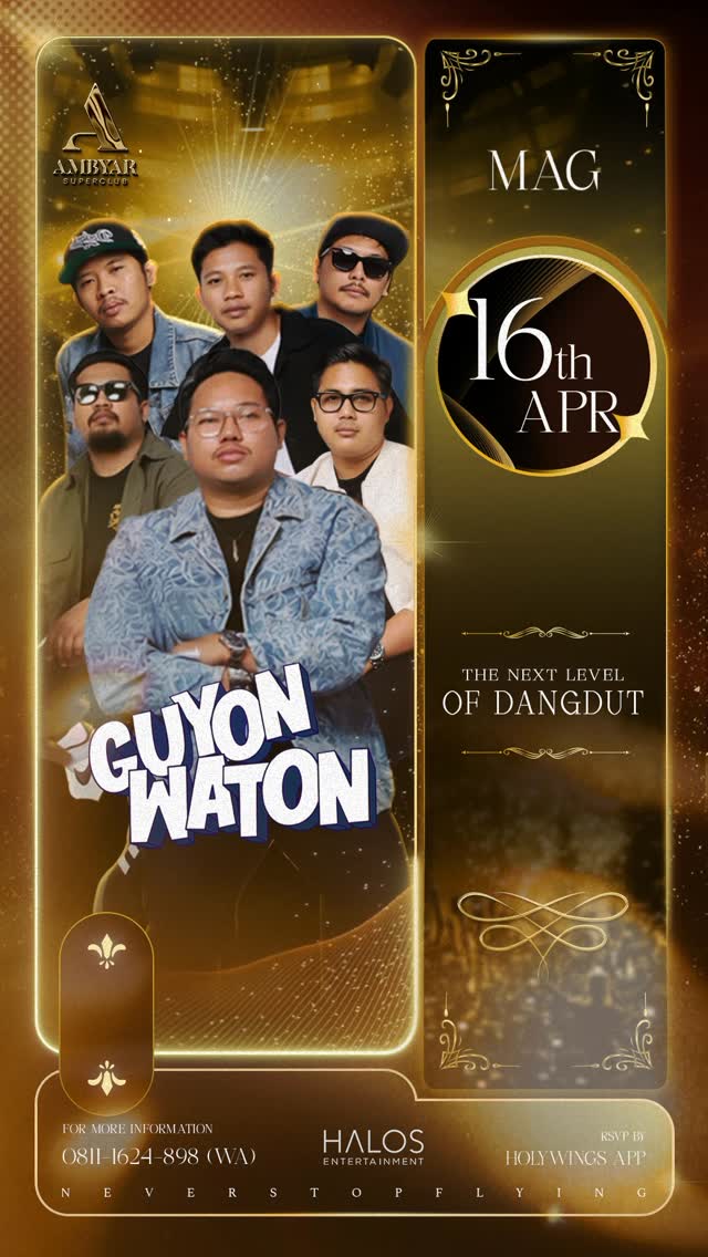 AMBYAR SUPERCLUB ARTHA GADING - GUYON WATON