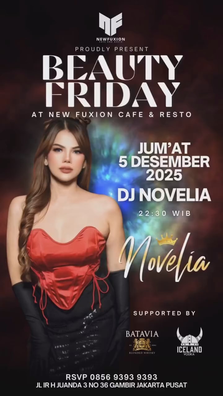 NEW FUXION JAKARTA - BEAUTY FRIDAY (NOVELIA)