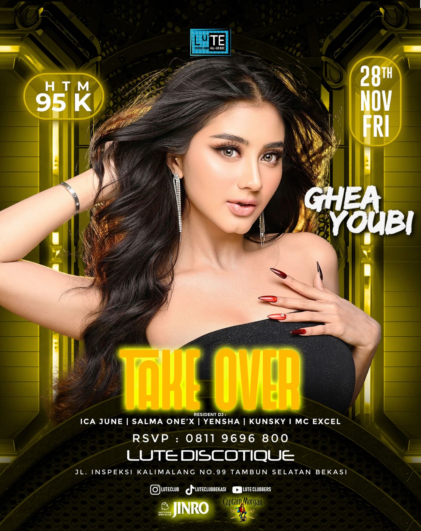 LUTE CLUB BEKASI - TAKE OVER (GHEA YOUBI)