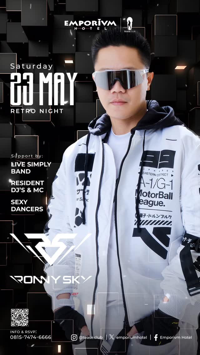 EMPORIUM TEASE CLUB JAKARTA - RETRO NIGHT (RONNY SKY)