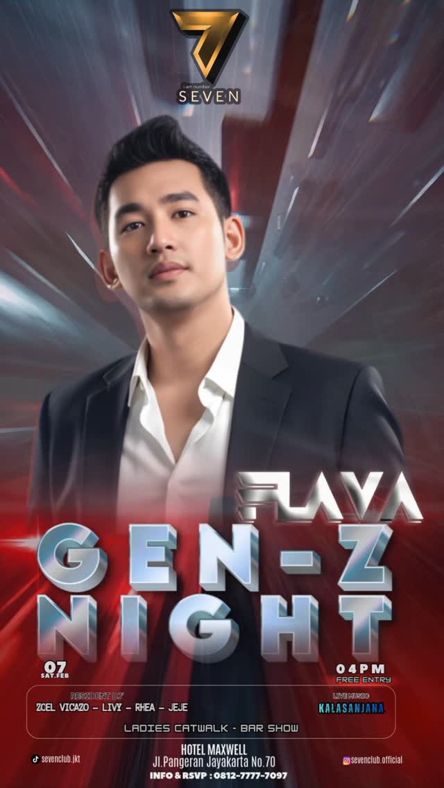 SEVEN CLUB JAKARTA - GEN-Z NIGHT (FLAVA)