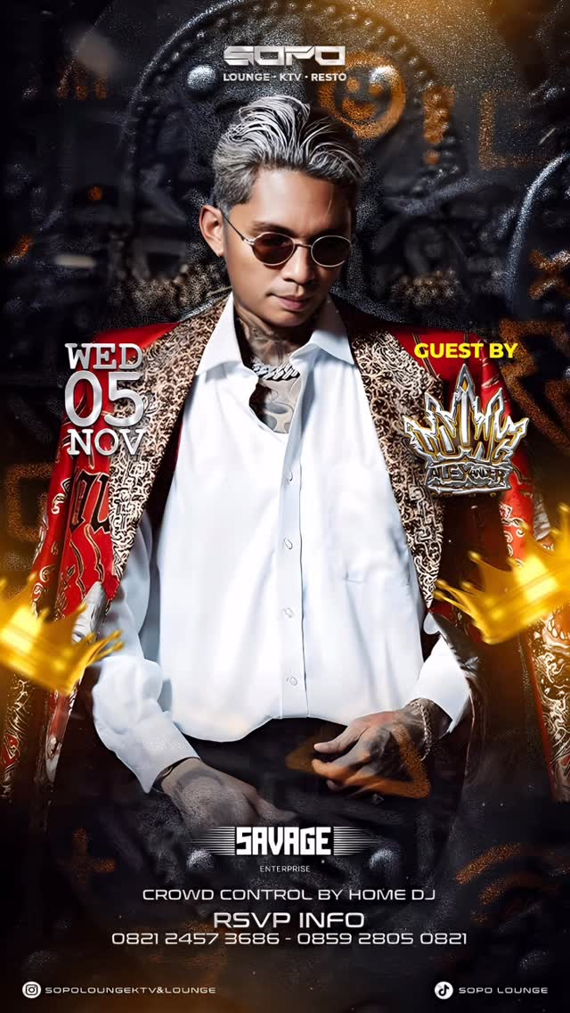 SOPO LOUNGE JAKARTA - YOUNG ALEXANDER