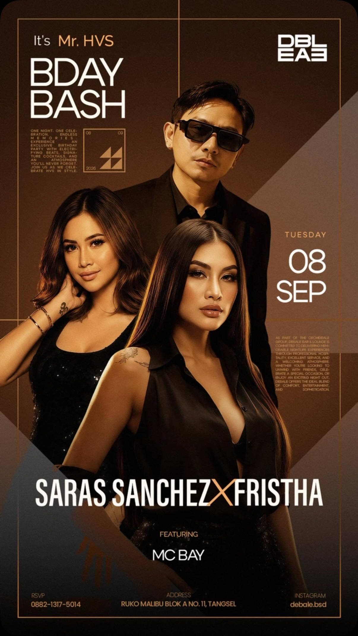 DE'BALE SPA & LOUNGE BSD - SARAS SANCHEZ X FRISTHA