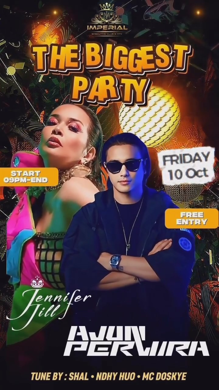 IMPERIAL CLUB BEKASI - THE BIGGEST PARTY (AJUN PERWIRA & JENNIFER JILL)