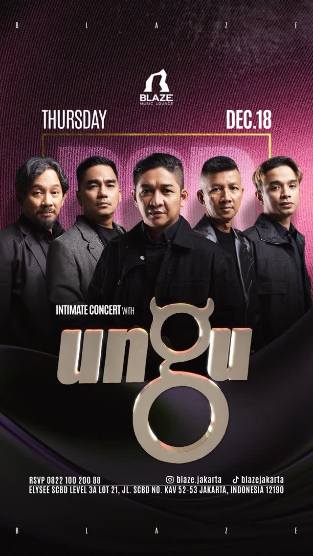 BLAZE JAKARTA - INTIMATE CONCERT (UNGU)