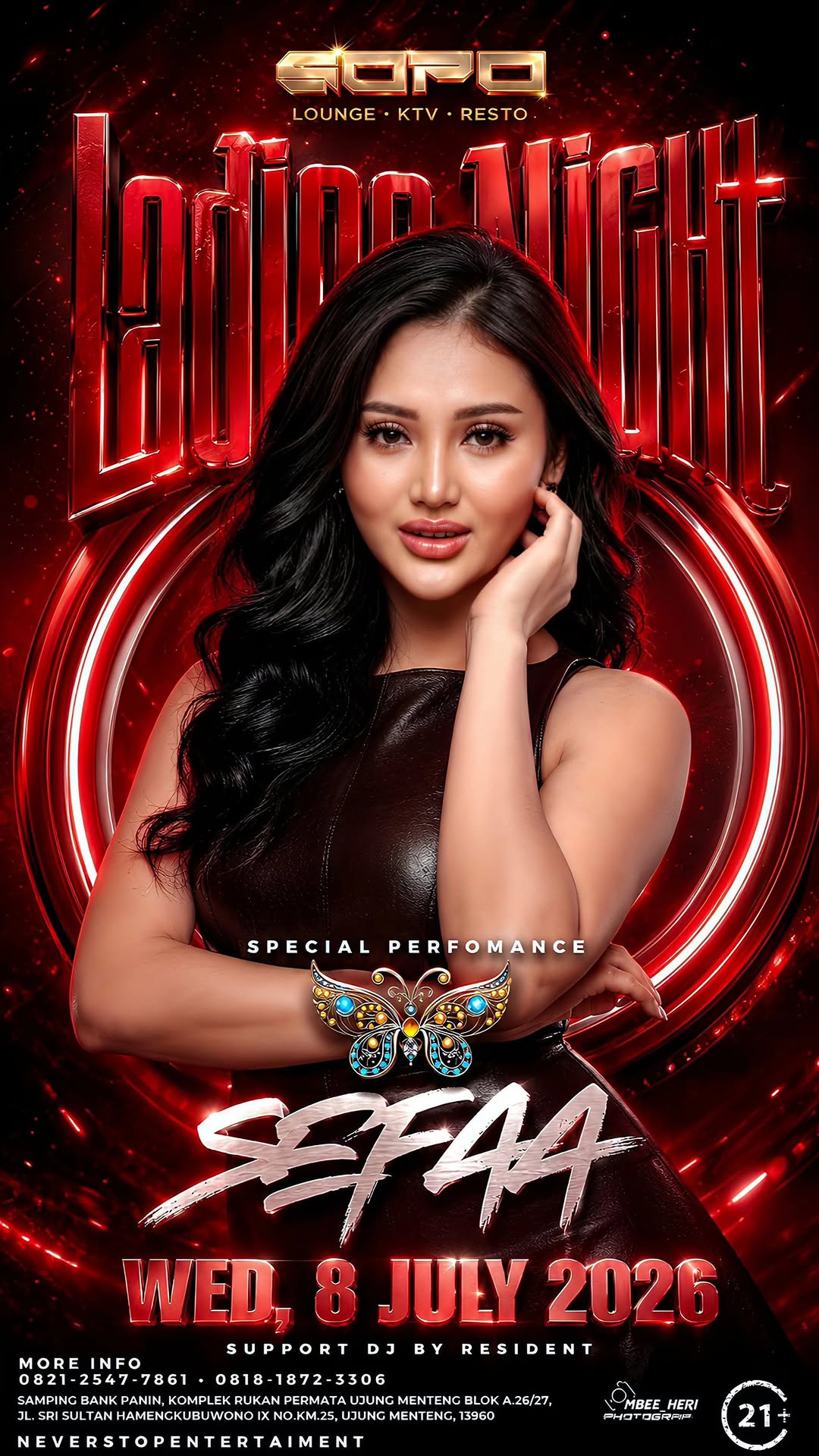 SOPO LOUNGE JAKARTA - LADIES NIGHT (SEFAA)