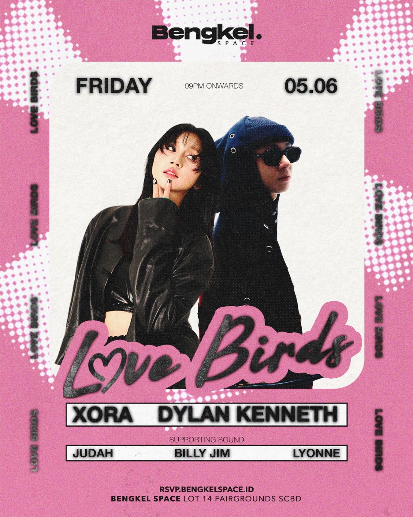 BENGKEL SCBD JAKARTA - LOVE BIRDS
