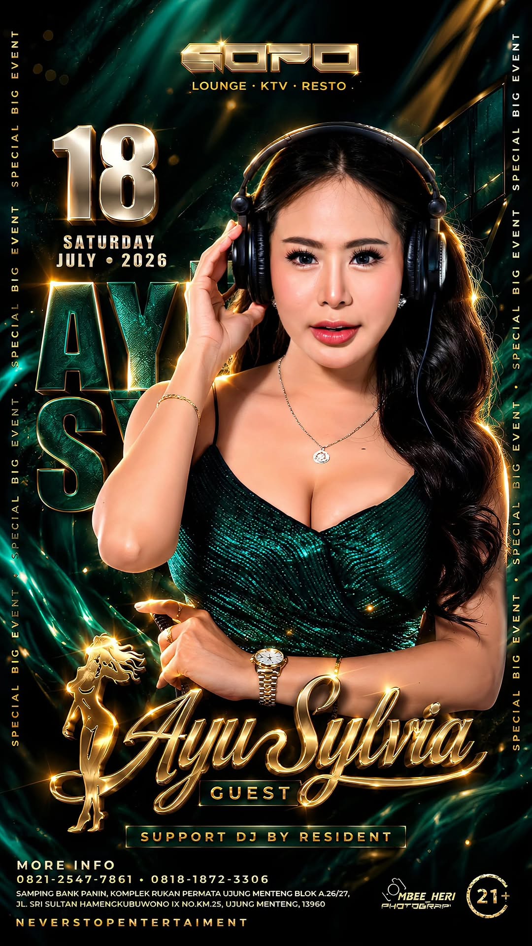 SOPO LOUNGE JAKARTA - AYU SYLVIA