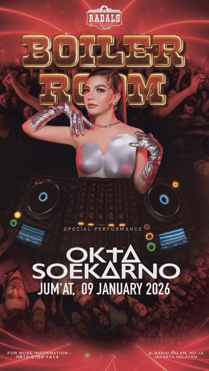 THE RADALS JAKARTA - BOILER ROOM (OKTA SOEKARNO)
