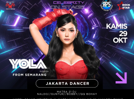 MATRA 21 CLUB JAKARTA - CELEBRITY ON STAGE (YOLA NINGSIH)