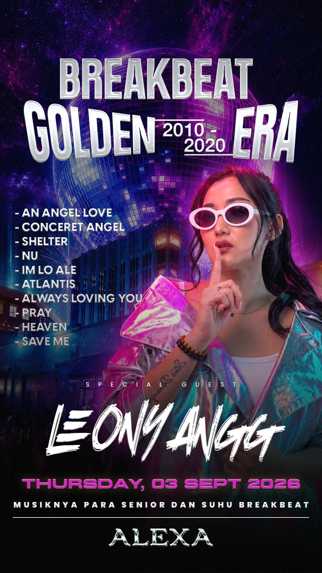ALEXA SUITES PANTAI INDAH KAPUK 2 - BREAKBEAT GOLDEN ERA (LEONY ANGG)