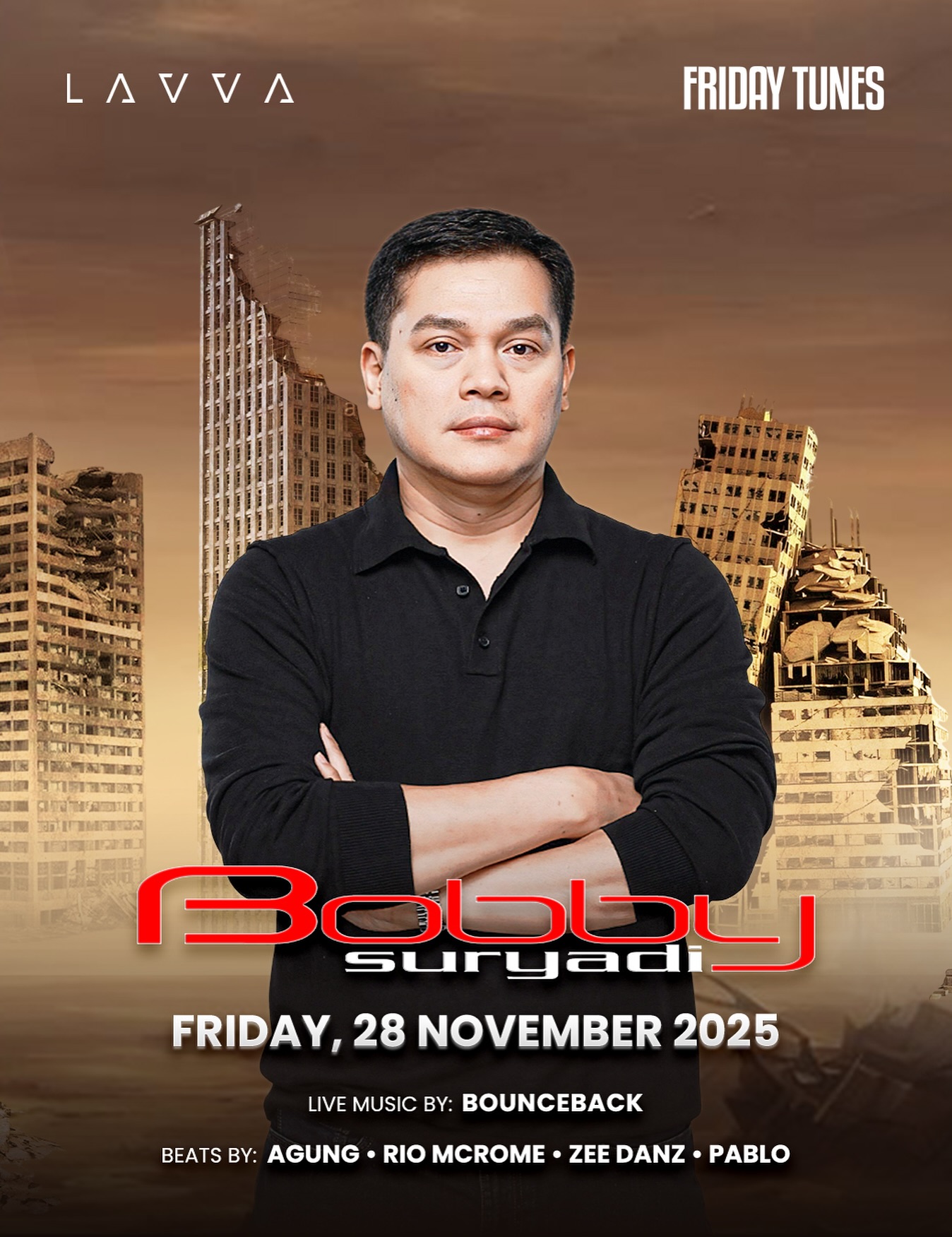LAVVA SENAYAN JAKARTA - FRIDAY TUNES (BOBBY SURYADI)