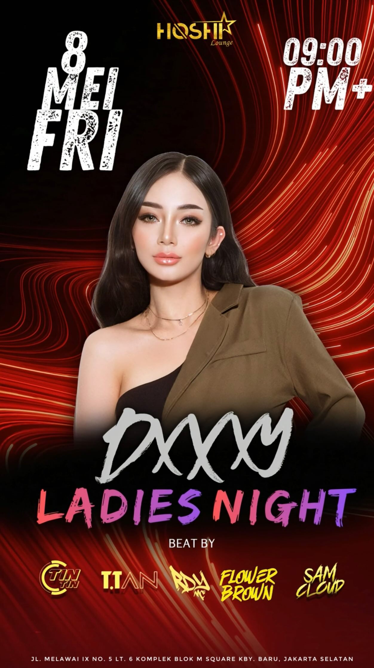HOSHI LOUNGE JAKARTA - LADIES NIGHT (DXXXY)