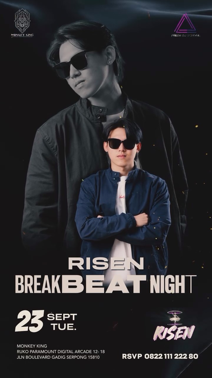 MONKEY KING BAR & LOUNGE GADING SERPONG - BREAKBEAT NIGHT (RISEN)