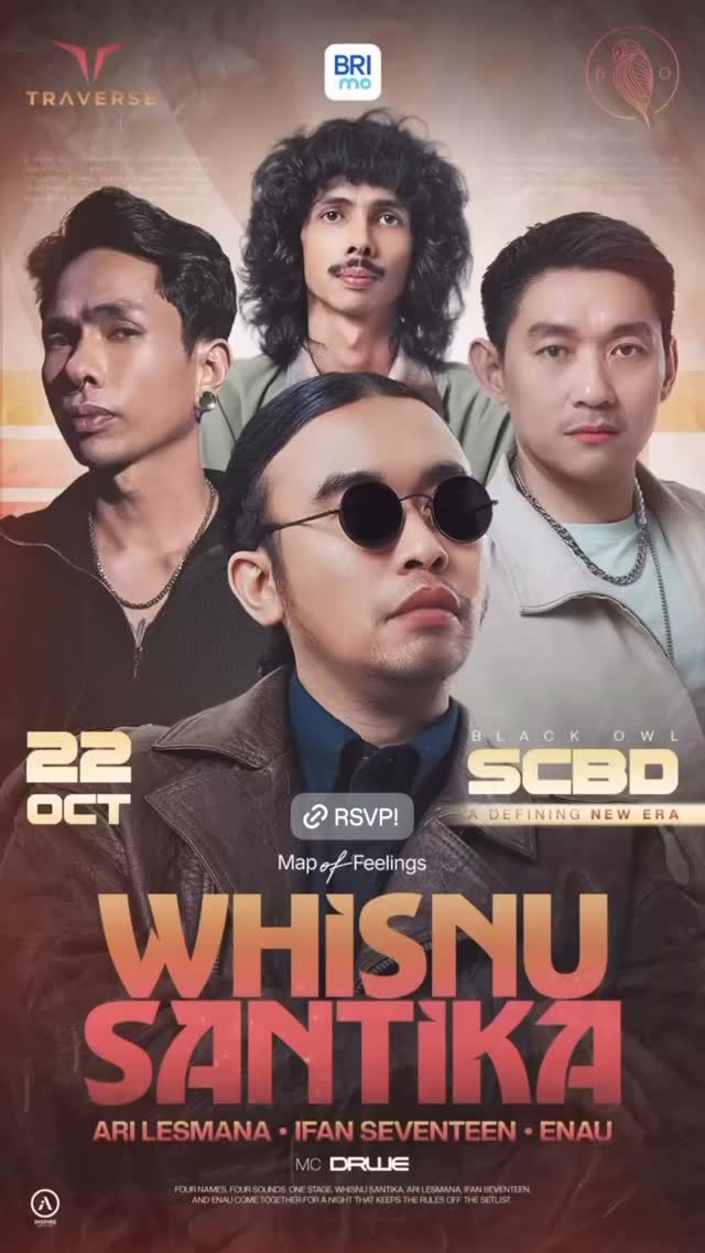 BLACK OWL SCBD - WHISNU SANTIKA, ARI LESMANA, IFAN SEVENTEEN, ENAU