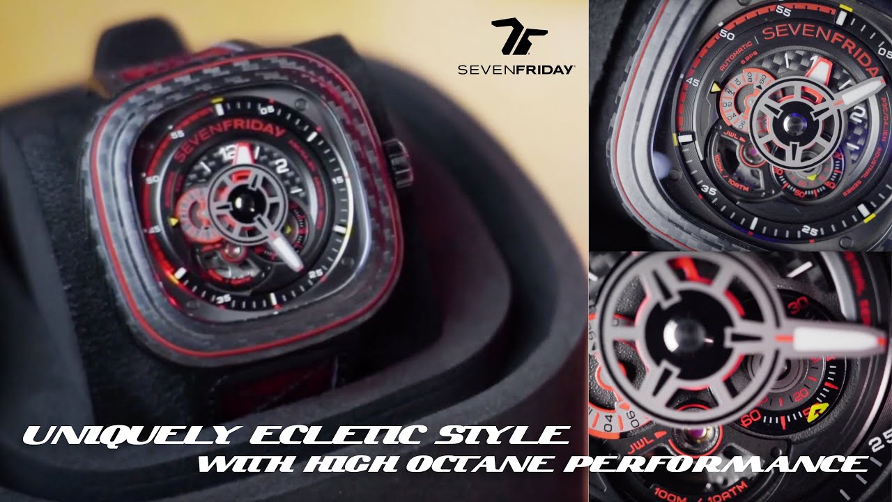 SEVENFRIDAY P3C/04 " RED CARBON " | Unboxing & Review Indonesia