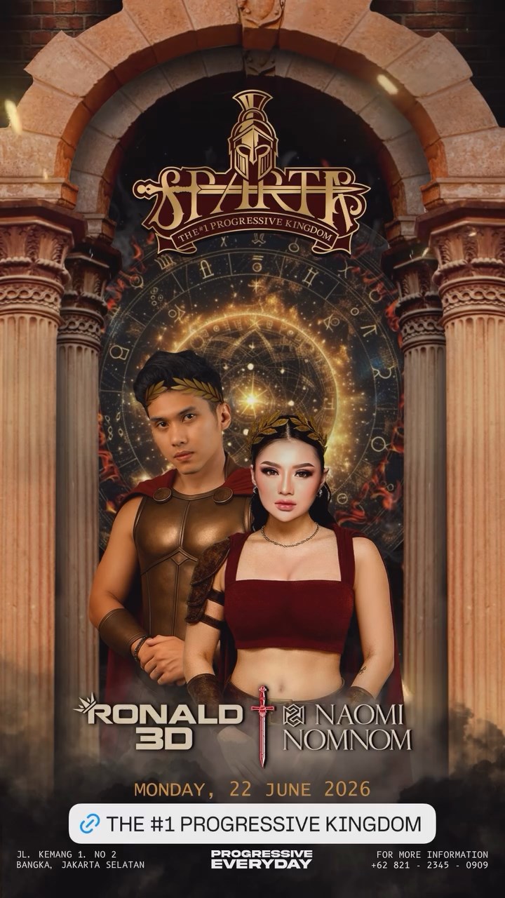 SPARTA LIVE BAR JAKARTA - RONALD 3D & NAOMI NOMNOM