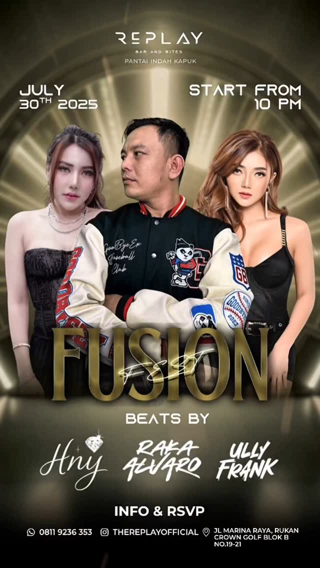 REPLAY PANTAI INDAH KAPUK - FUSION FEST (HNY, RAKA ALVARO, ULLY FRANK)
