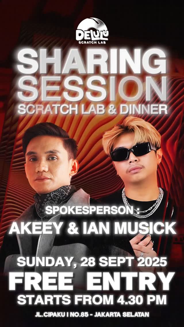 DELULU JAKARTA - SHARING SESSION (AKEEY & IAN MUSICK)