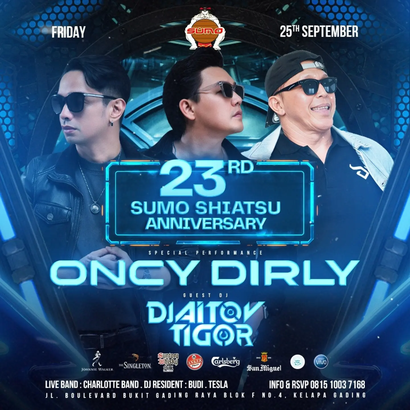 SUMO SHIATSU KELAPA GADING - 23RD ANNIVERSARY (ONCY, DIRLY, DJAITOV TIGOR)