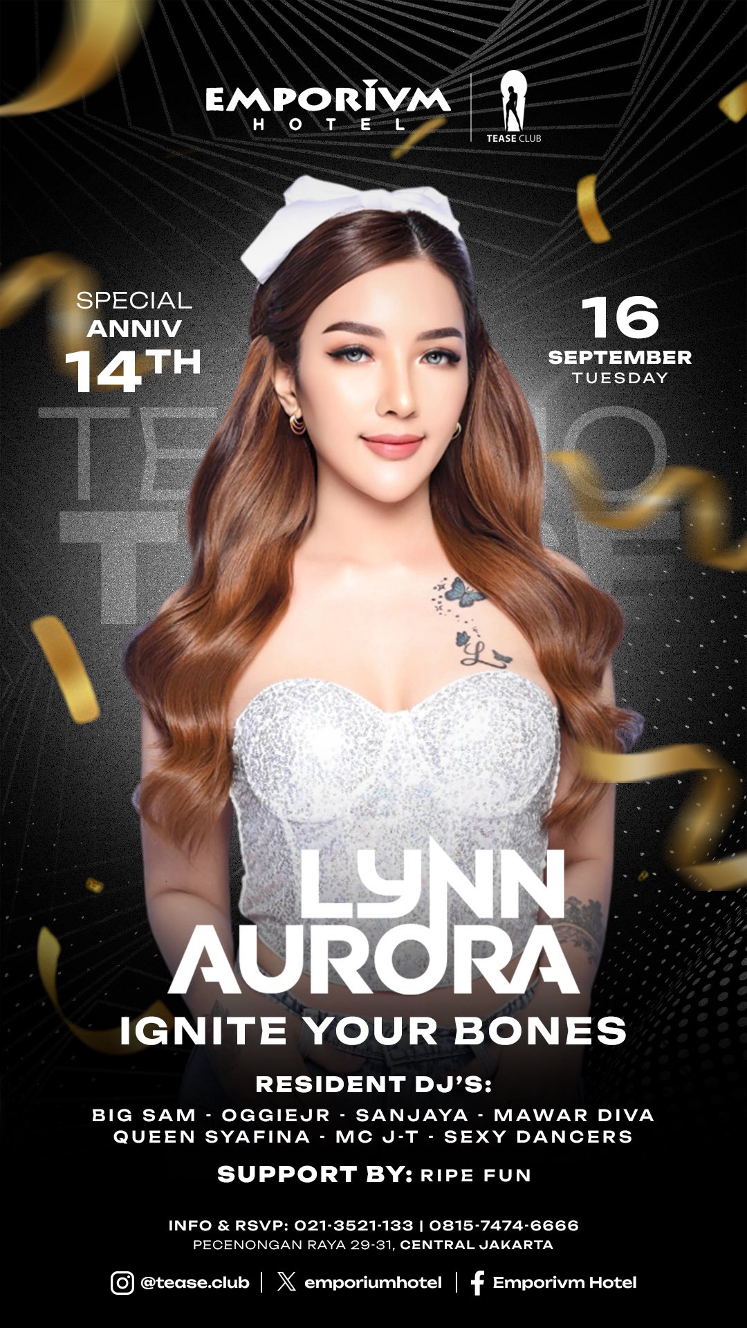 EMPORIUM TEASE CLUB JAKARTA - LYNN AURORA