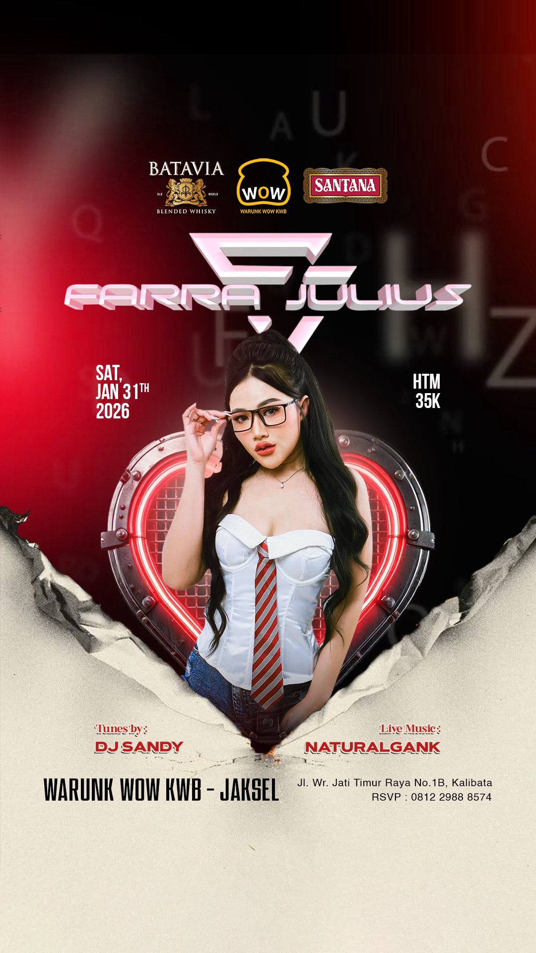 WARUNK WOW KWB JAKARTA - FARRA JULIUS