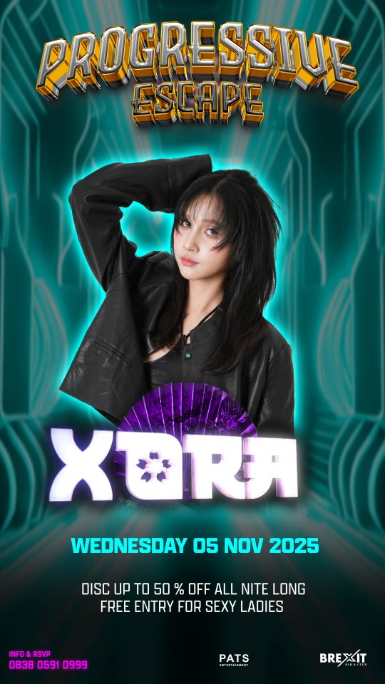 BREXIT KEMANG JAKARTA - PROGRESSIVE ESCAPE (XORA)