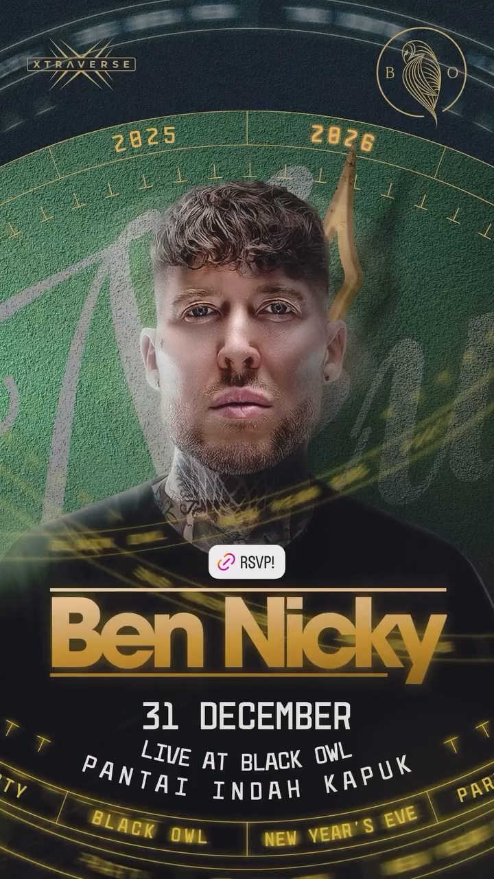 BLACK OWL PANTAI INDAH KAPUK - NEW YEAR'S EVE (BEN NICKY)