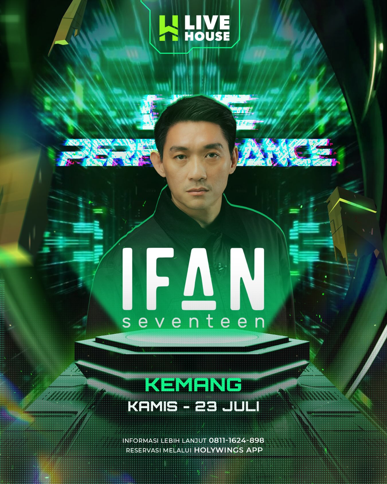 LIVEHOUSE KEMANG - IFAN SEVENTEEN