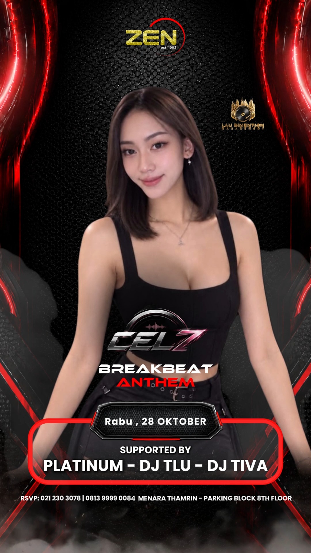 ZEN KTV & LOUNGE JAKARTA - BREAKBEAT ANTHEM (CEL7)