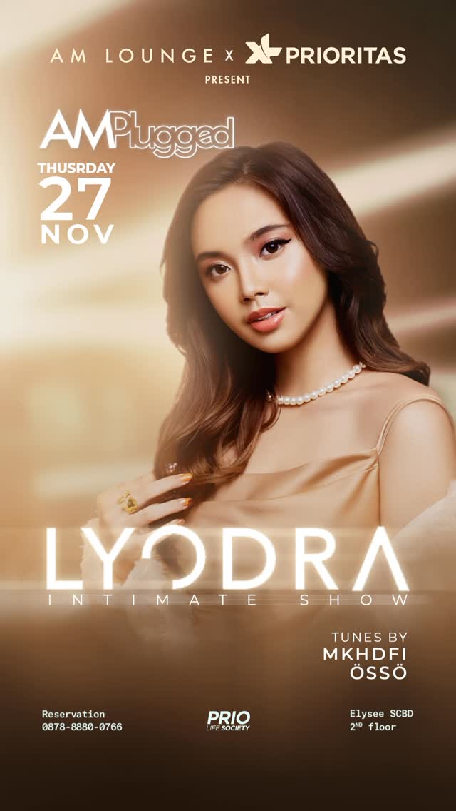 AM LOUNGE JAKARTA - LYODRA INTIMATE SHOW