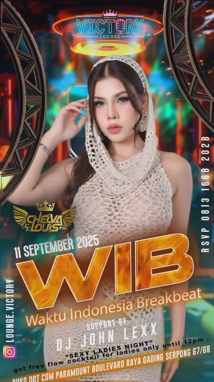 VICTORY LOUNGE GADING SERPONG - WAKTU INDONESIA BREAKBEAT (CHELVA LOUIS)