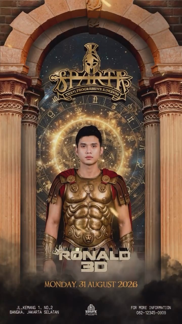 SPARTA LIVE BAR JAKARTA - RONALD 3D