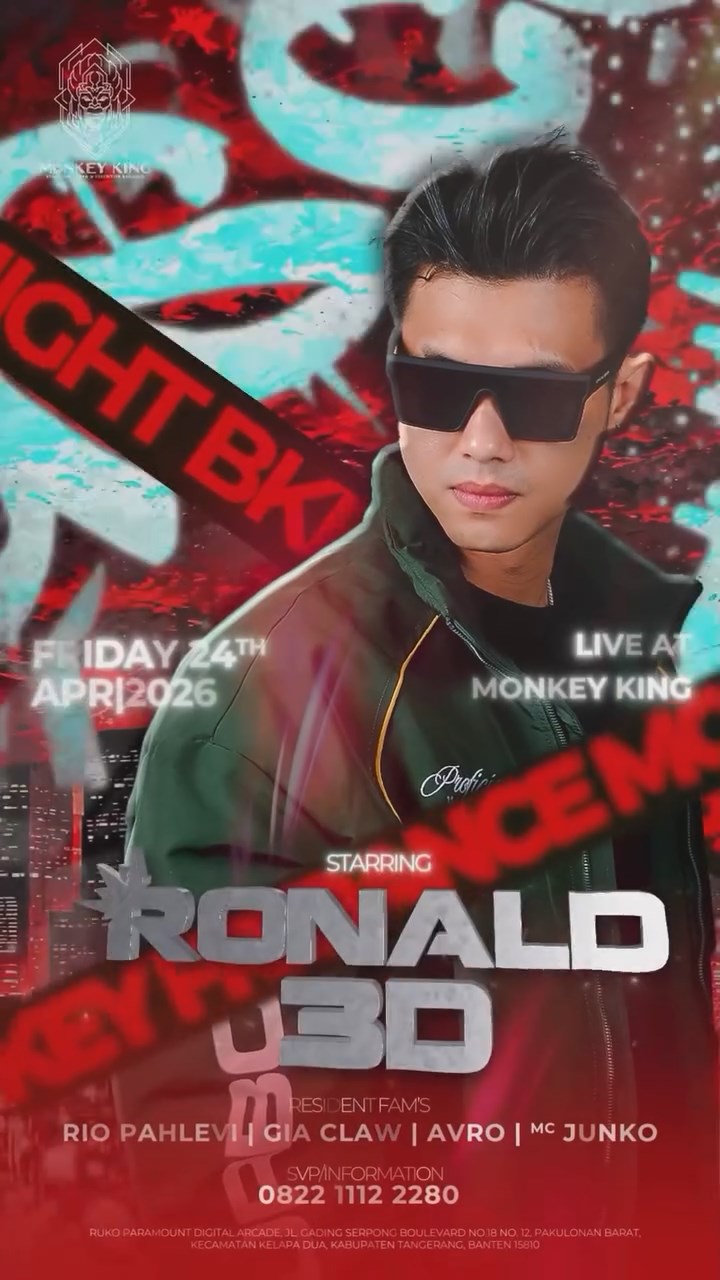MONKEY KING BAR & LOUNGE GADING SERPONG - FRIDANCE (RONALD 3D)