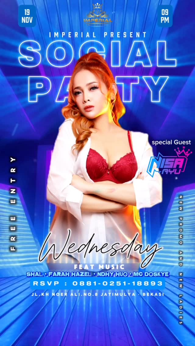 IMPERIAL CLUB BEKASI - SOCIAL PARTY (NISA AYU)