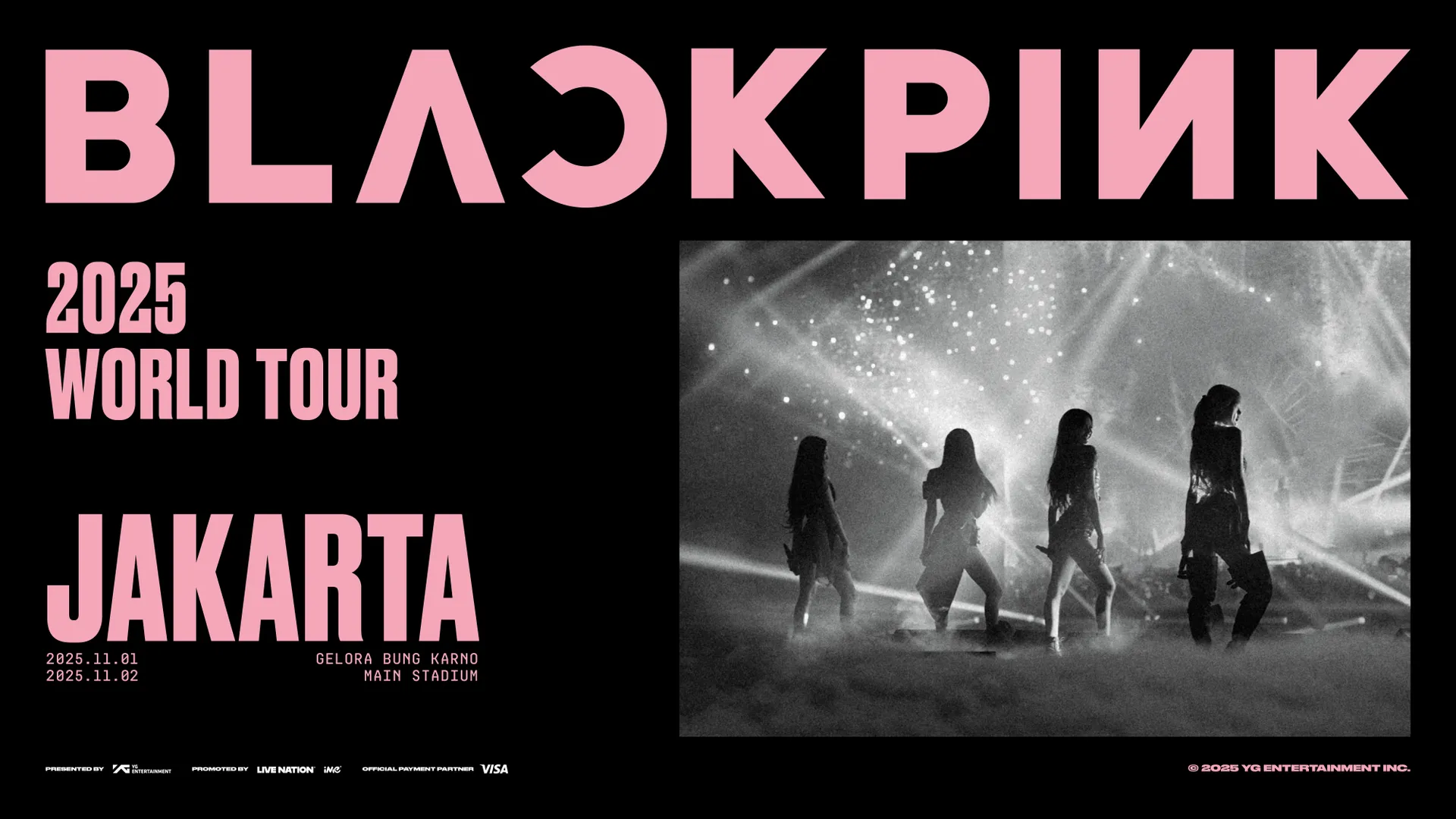 Blink Merapat! BLACKPINK Siap Guncang Jakarta Awal November