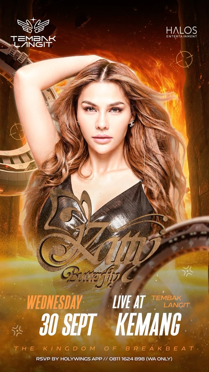 TEMBAK LANGIT CLUB KEMANG - KATTY BUTTERFLY
